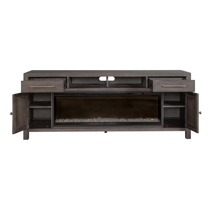 Liberty Furniture Industries Inc. TV Stand with Cable Management FIRE-BOX-406-78 IMAGE 6