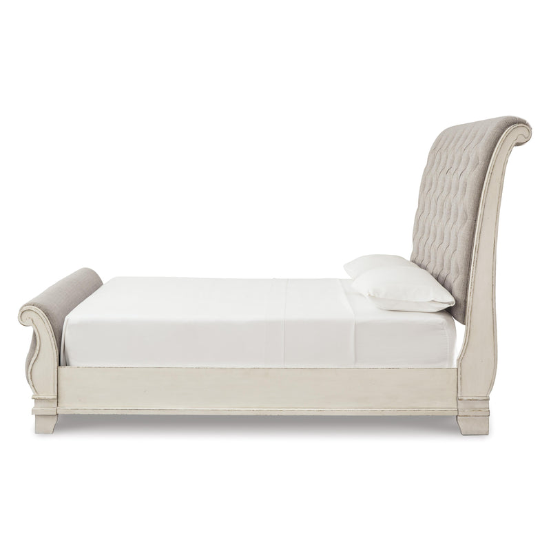 Signature Design by Ashley Realyn California King Upholstered Sleigh Bed B743-78/B743-76/B743-95 IMAGE 3