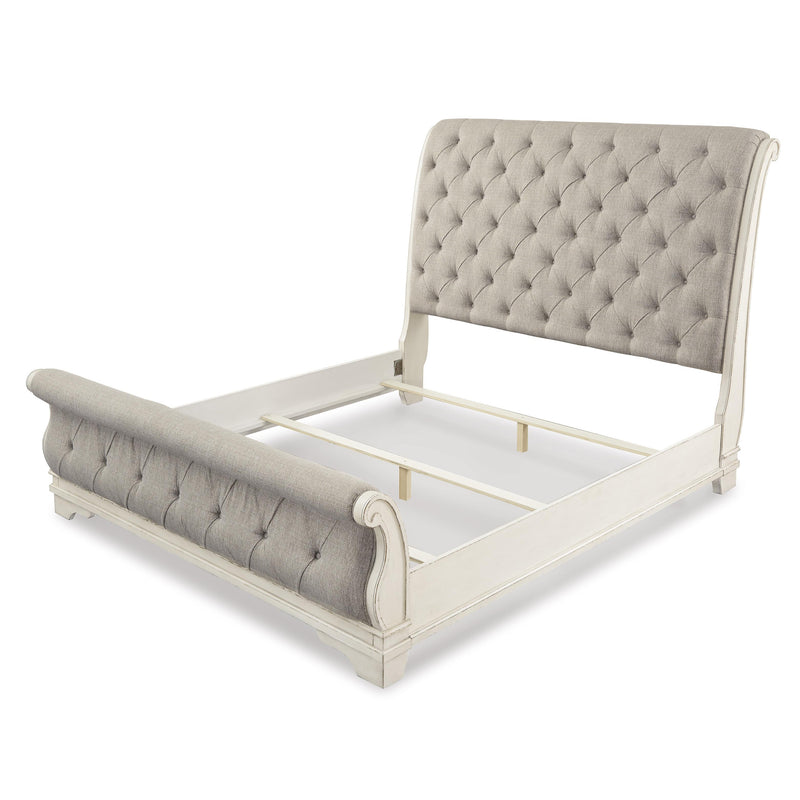 Signature Design by Ashley Realyn California King Upholstered Sleigh Bed B743-78/B743-76/B743-95 IMAGE 4