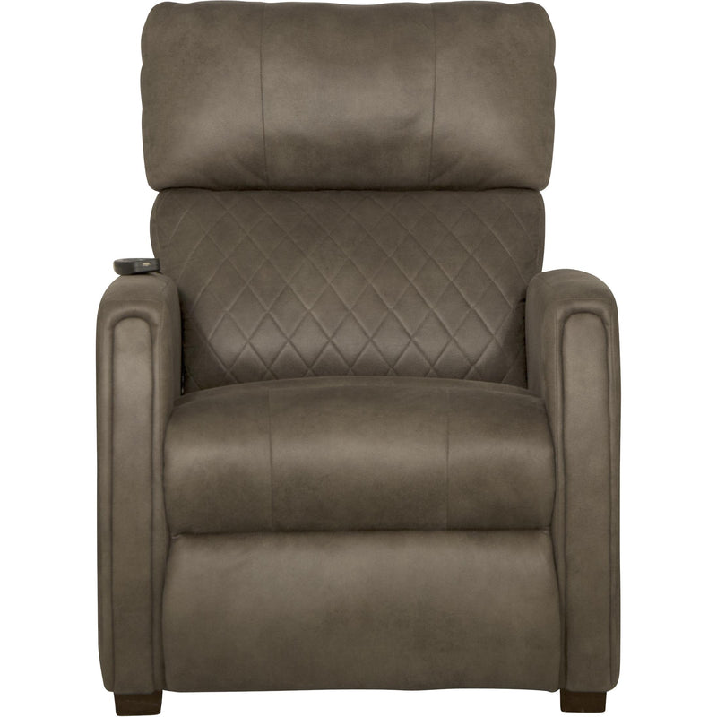 Catnapper Relaxer Power Fabric and Leather Look Recliner with Wall Recline 7641067 1276-19/1417-19 IMAGE 5