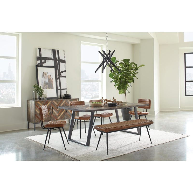 Coaster Furniture Misty Dining Table with Pedestal Base 110681 IMAGE 3