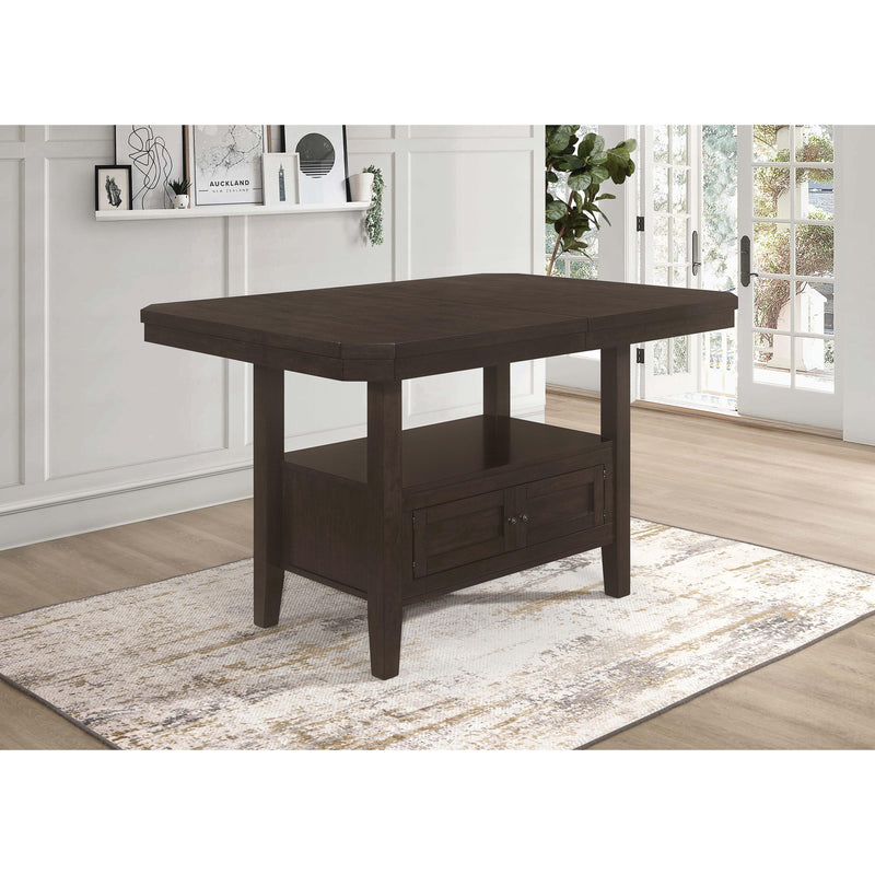 Coaster Furniture Prentiss Counter Height Dining Table with Pedestal Base 193108 IMAGE 8