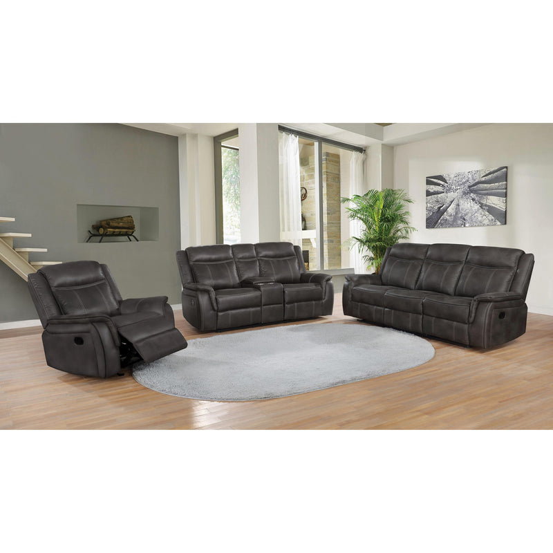 Coaster Furniture Lawrence Reclining Fabric Sofa 603504 IMAGE 2