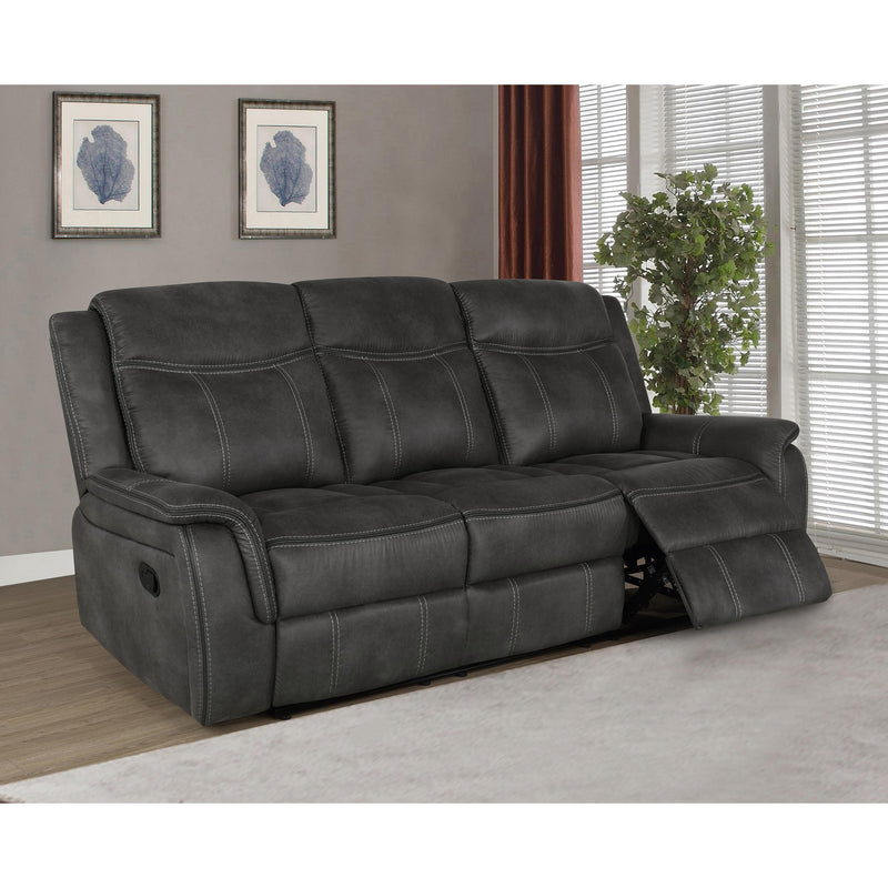 Coaster Furniture Lawrence Reclining Fabric Sofa 603504 IMAGE 5