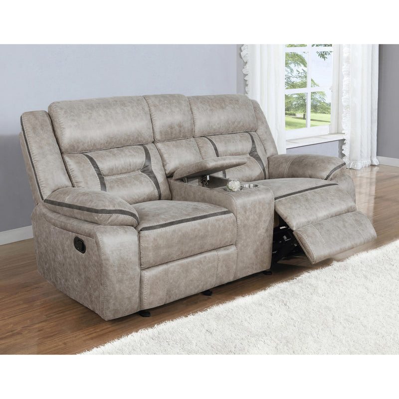 Coaster Furniture Greer Reclining Leatherette Loveseat 651352 IMAGE 6