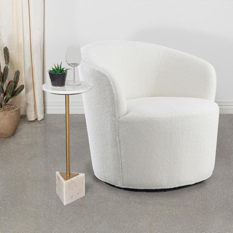 Coaster Furniture Joyce Swivel Fabric Accent Chair 905633 IMAGE 2