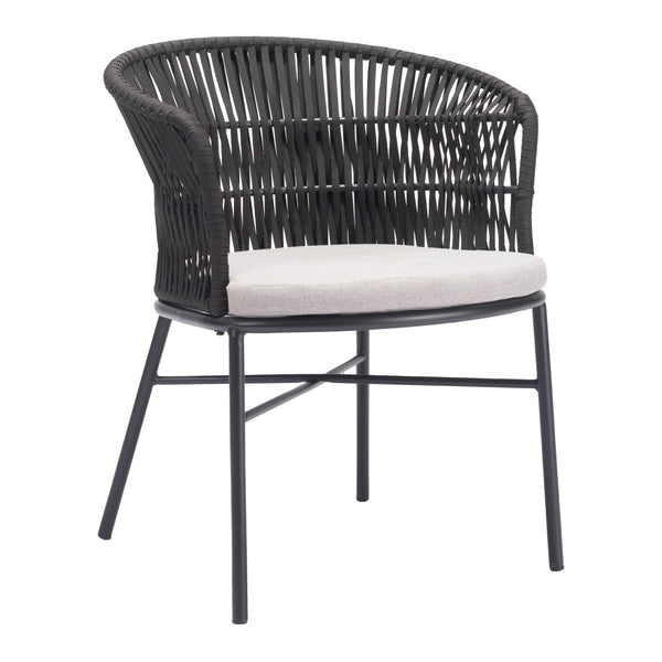 Zuo Freycinet 703987 Dining Chair - Black IMAGE 1