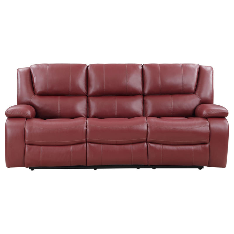 Coaster Furniture Camila Reclining Leatherette Sofa 610241 IMAGE 4
