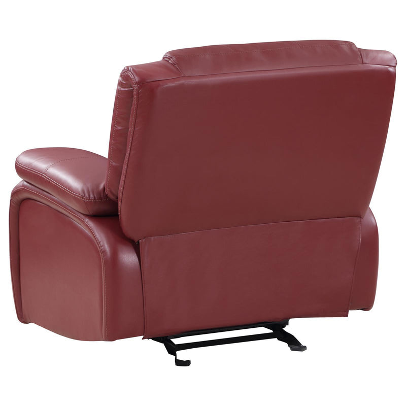 Coaster Furniture Camila Glider Leatherette Recliner 610243 IMAGE 5