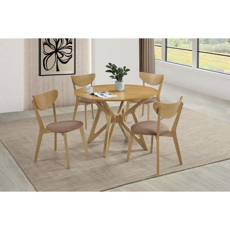 Coaster Furniture Round Elowen Dining Table 108440 IMAGE 5