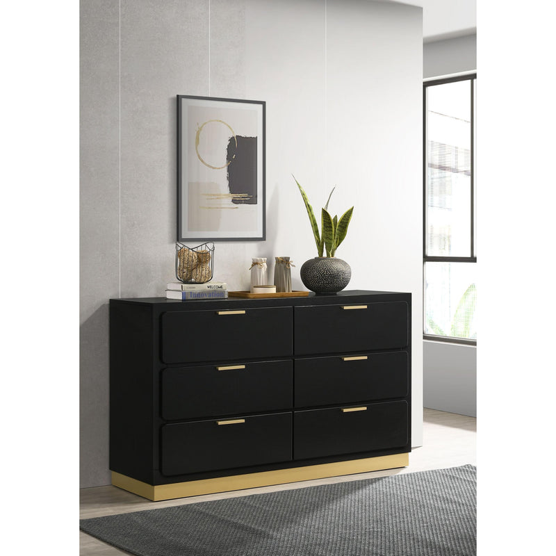 Coaster Furniture Caraway 6-Drawer Dresser 224783 IMAGE 2