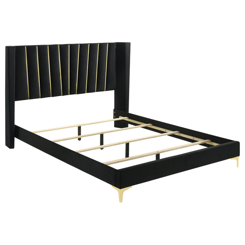 Coaster Furniture Kendall King Upholstered Panel Bed 301161KE IMAGE 3