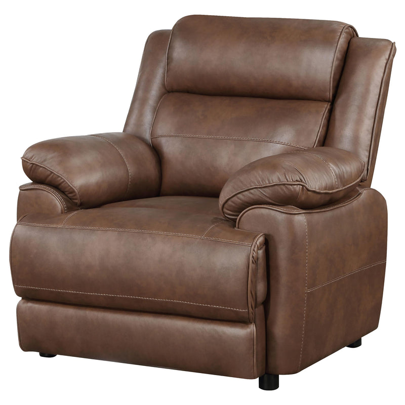 Coaster Furniture Ellington Stationary Leather Match Chair 508283 IMAGE 4