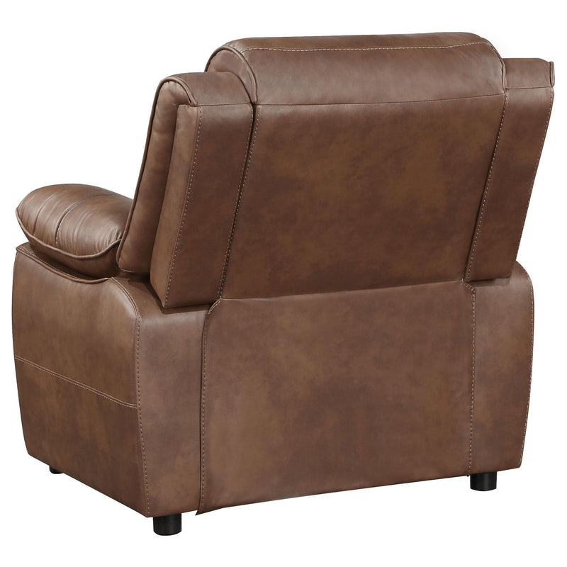 Coaster Furniture Ellington Stationary Leather Match Chair 508283 IMAGE 6