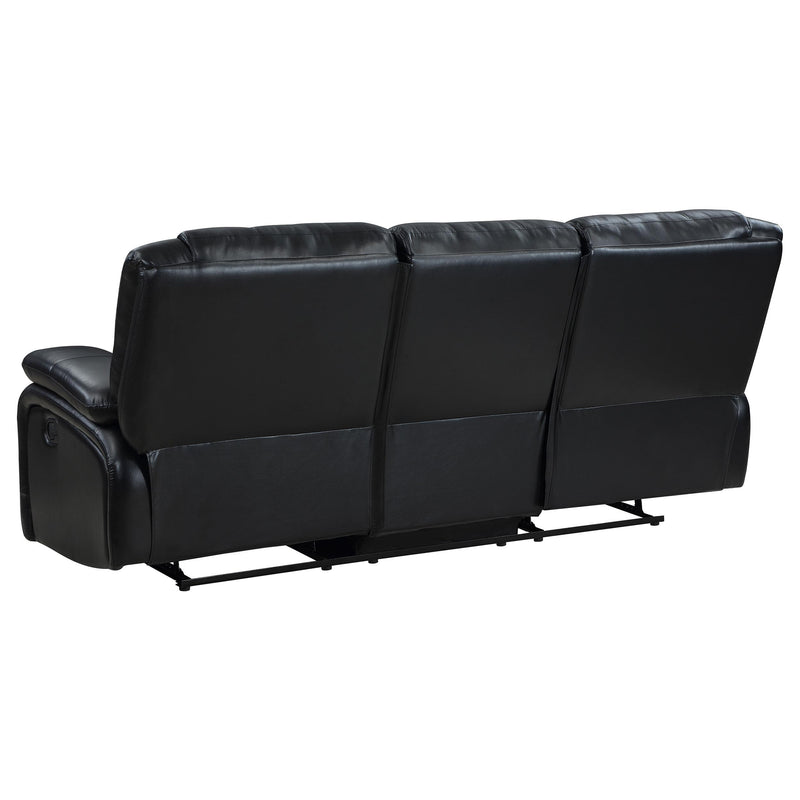 Coaster Furniture Camila Reclining Leatherette Sofa 610244 IMAGE 5