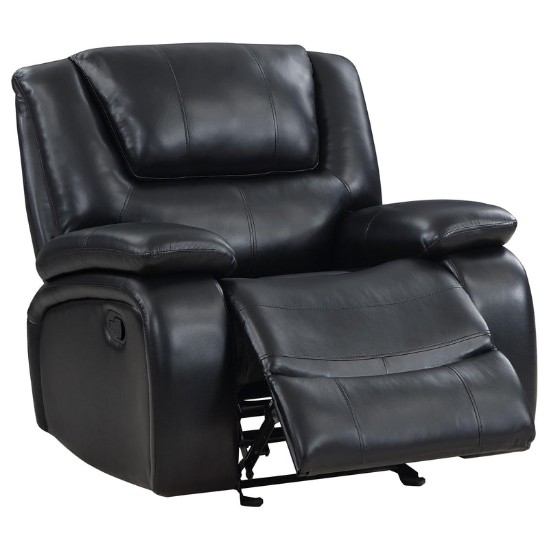 Coaster Furniture Camila Glider Leatherette Recliner 610246 IMAGE 4