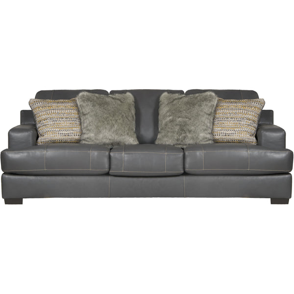 Jackson Furniture Marco Stationary Leather Match Sofa 450703 1273-58/3073-58 IMAGE 1