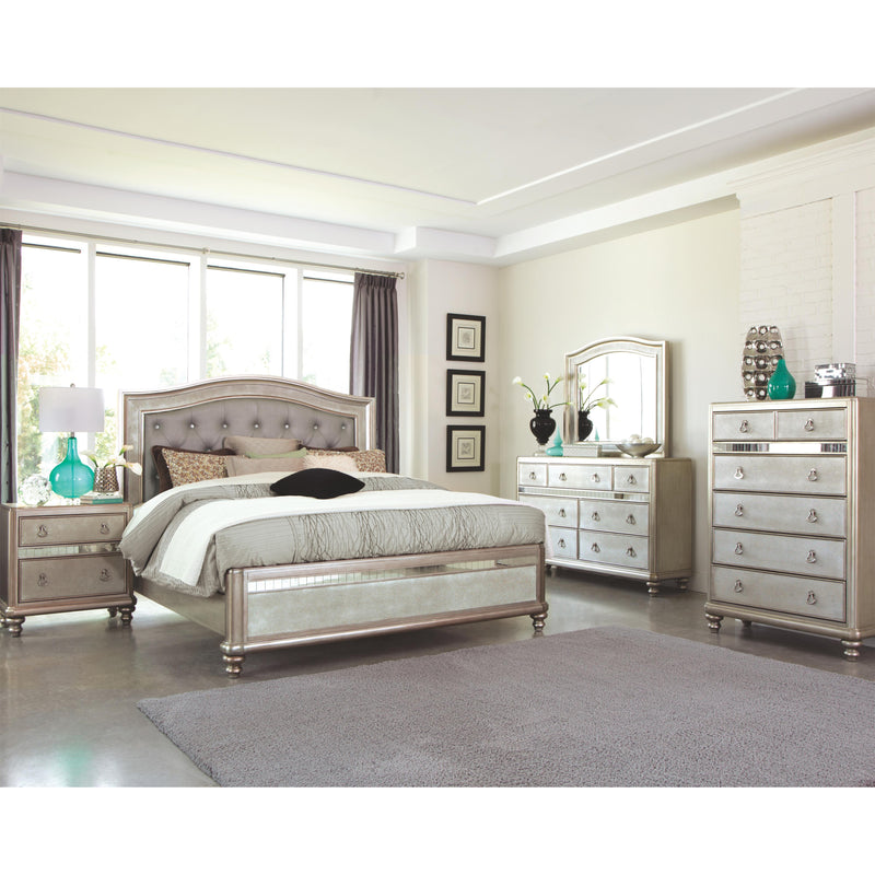 Coaster Furniture Bling Game 204181Q 6 pc Queen Upholstered Bedroom Set IMAGE 1